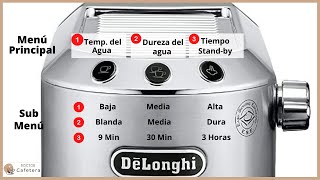 ⁉️ Cómo configurar una cafetera DELONGHI Dedica ☕️ [upl. by Denice]