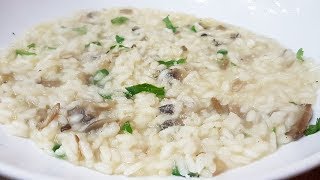 RISOTTO CHAMPIGNON E PIOPPINI [upl. by Aihsoek106]