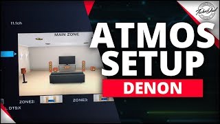 Dolby Atmos Setup  Denon AVR Setup  Amp Assignments [upl. by Nahgam671]