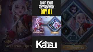 DAY 01 GACHA HEMAT SKIN COLLECTOR LAYLA MLBB  MLBBNEXTCREATOR [upl. by Keegan]