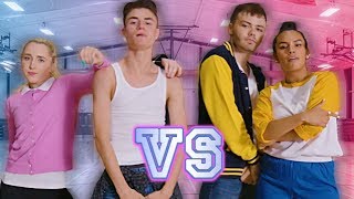 DANCE BATTLE  NORTHSIDE BULLDOGS VS SOUTHSIDE SERPENTS  Taste  Tyga Choreo by Josh Killacky [upl. by Pallas51]