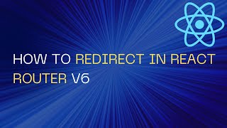 How to redirect in React Router v6  React routerdom v6 redirect on click [upl. by Doomham678]