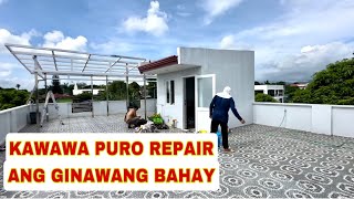 VLOG 1360 GUMASTOS ULI AT DISMAYADO SA BAHAY NILANG PINAGAWA [upl. by Annaig]