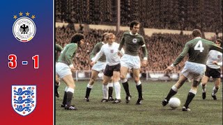 Germany vs England 3  1  Extended Highlights amp Goals 1972 UEFA European Championship [upl. by Tdnerb]