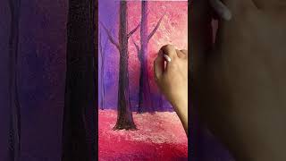 Autumn Forest  Acrylic Painting for Beginners  Painting Techniques  Paint9 Art [upl. by Goerke]