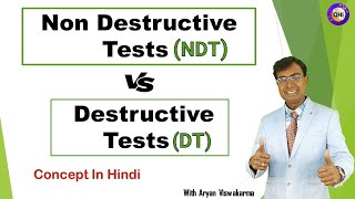 Destructive VS Non Destructive Testing What is Material Testing [upl. by Ecahc]