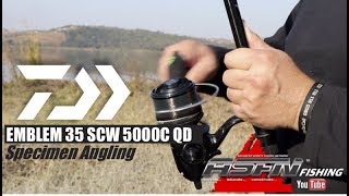 Tackle amp Gear  Daiwa Emblem 35 SCW 5000C QD  Available Mid September 2019 [upl. by Aloysius]