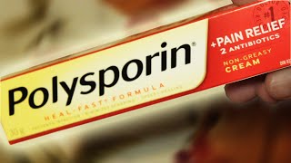 Polysporin pain releif 2 antibiotics review non greasy cream completely random review [upl. by Younglove790]