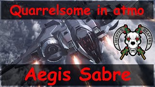 Aegis Sabre  Squadron Battle  Full Match  Quarrelers  Star Citizen 3231a [upl. by Annawyt]