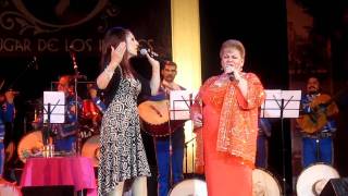 Viola Dorantes y Paquita la del Barrio reconciliación y homenaje No sigas llorando [upl. by Peterson902]