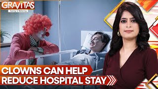 Clowns Can Help Reduce Hospital Stay for Kids New Study Reveals  Gravitas [upl. by Danita]