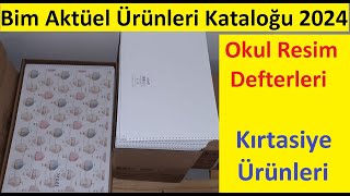 Bim Aktüel Ürünleri Kataloğu 2024  Okul Resim Defterleri  Kırtasiye ürünleri keşfet [upl. by Nickey]