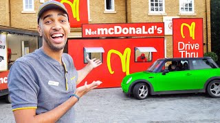 I Opened A McDonalds Drive Thru At My House [upl. by Wyatan]