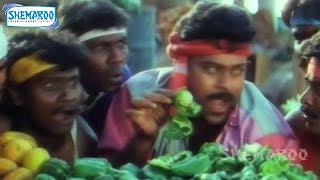 Mutamestri Telugu Movie  Ee Petaku Nene Mestri Song  Chiranjeevi  Meena  Raj Koti [upl. by Yblek]