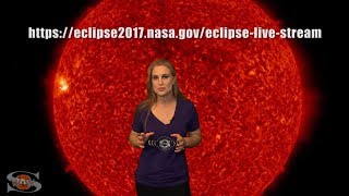 The Eclipse Brings Space Weather Solar Storm Forecast 08172017 [upl. by Iohk]