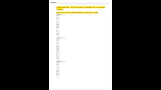 NIH Stroke Scale – All Test Groups A F patients 1 6 Answer key Updated [upl. by Anillehs973]