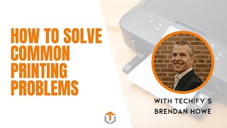 How to Solve Common Printing Problems [upl. by Nolte]