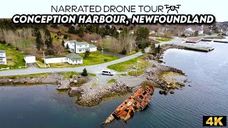 🌊 Discover Conception Harbour amp Overfalls in 4K 🚁 Aerial Coastal Wonders 🏞️ [upl. by Brouwer237]