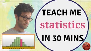 Teach me STATISTICS in half an hour Seriously [upl. by Stearne951]