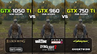 GTX 1050 Ti vs GTX 750 Ti vs GTX 960  Test In New Games [upl. by Antebi]