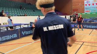 Malte Nilsson vs Nikolai Sigvaldsen  Herrsingel 3  Semi Finals  Sweden GP Kristianstad Open 2024 [upl. by Yssep]