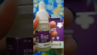 The Derma co 10 niacinamide serum review for Acne mark skin [upl. by Leirbma]