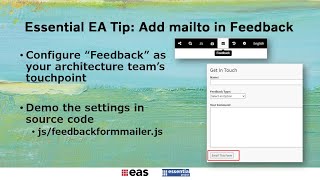 Essential Tip  How To Configure Feedback Buttom and Add mailto [upl. by Ylsew]