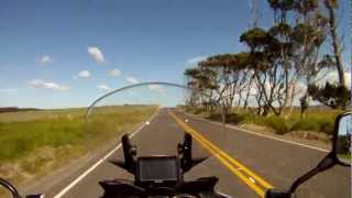 VStrom 1000 2up riding to Cape Reinga NZ March 2012 [upl. by Olpe482]