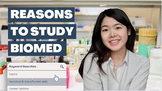 Why you SHOULD study biomedical science  topics amp skills you will learn  career options [upl. by Stortz]