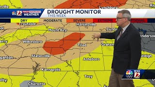 WATCH Wet week brings Triad drought relief [upl. by Sardella486]