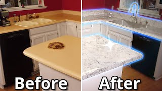 How To Install Epoxy Over Old Countertops Ultimate Guide  Stone Coat Countertops [upl. by Aisha]