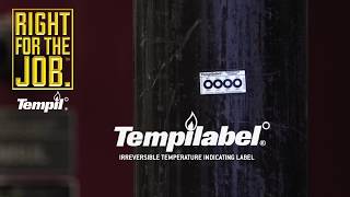 Tempilabel®  Irreversible Temperature Indicating Label [upl. by Alebasi859]