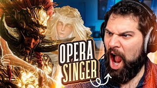 Opera Singer Loses His Mind Listening to quotThe Promised Consortquot from Shadow of the Erdtree OST [upl. by Egiap698]