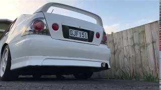 Toyota Altezza RS200 Exhaust Sound [upl. by Ines797]