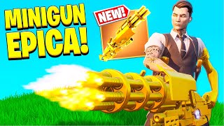 COME OTTENERE LA NUOVA BRUTUS MINIGUN MITICA  FORTNITE [upl. by Elohc472]