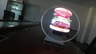 LED Fan 30cm 3d hologram  wwwhologram3des [upl. by Sherye]