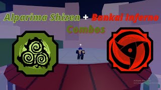 Alparima Shizen and Bankai Inferno Combos  Shindo Life [upl. by Aimaj]