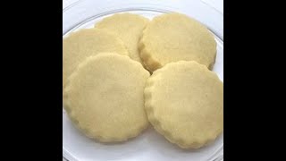 3 Ingredient Shortbread Cookies  Easy and Delicious Shortbread Cookies [upl. by Kosiur958]