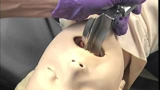 EMS Skills  Using Laryngoscope and Magill Forceps [upl. by Enelear]