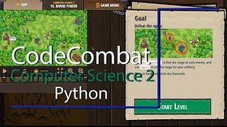 CodeCombat  Level 16 Range Finder Computer Science 2 Python [upl. by Ocirderf]