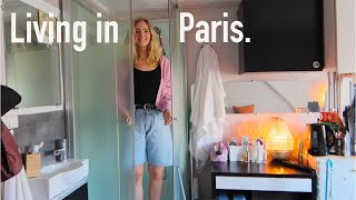 MY PARIS APARTMENT TOUR  my €600 little nook [upl. by Beitch]