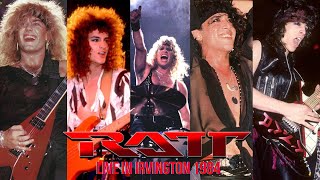 RATT live Irvington New Jersey June 5th 1984 Out Of The Cellar Tour Full Concert [upl. by Ailugram689]