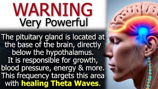 Healing Pituitary Gland EMDR QT4 Theta Wave Technology [upl. by Yentterb]