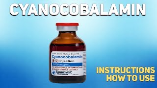 Cyanocobalamin injection Vitamin B12 how to use Uses Dosage Side Effects Contraindications [upl. by Stannfield8]