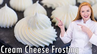 The BEST Cream Cheese Frosting Recipe  Just 5 Ingredients [upl. by Jasen]