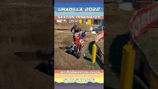 Chase Sexton Dominates The Unadilla Motocross 2022 [upl. by Schinica]