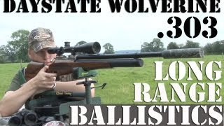 Daystate Wolverine 303  Long Range Ballistics [upl. by Osher]