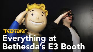 Fallout 76 And More At Bethesdas E3 Booth With Tim Rogers [upl. by Greyso]