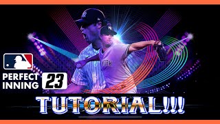 TUTORIAL MLB PERFECT INNING ULTIMATE 2023🔥🔥⚾️  GAMEPLAY🔥 [upl. by Einwahr]