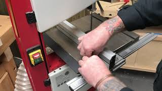 Workshop Wednesday  Bandsaw Guide  Cutting Straight [upl. by Nnyleimaj756]